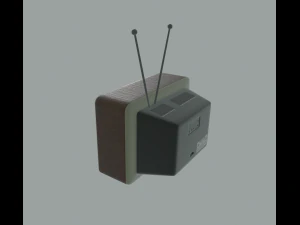 retro tv 3D Model