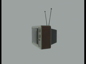 retro tv 3D Model