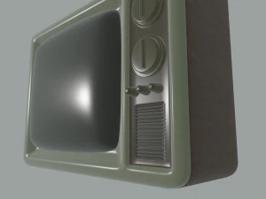 retro tv 3D Model