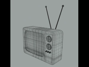 retro tv 3D Model