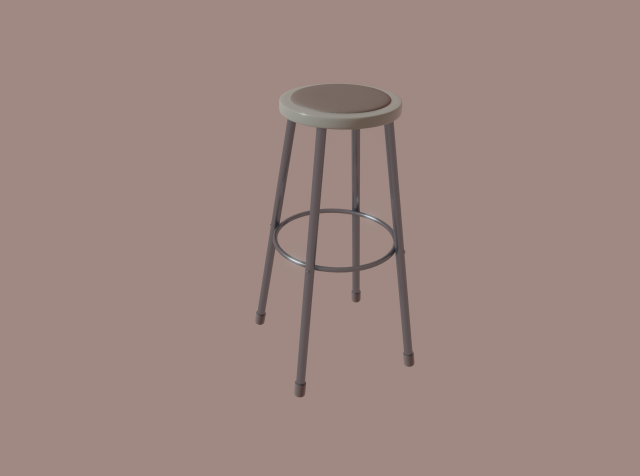 science stool 3D-Modell .c4d .max .obj .3ds .fbx .stl .blend 