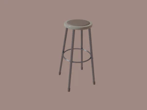 science stool 3D Model
