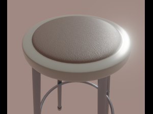 science stool 3D-Modell