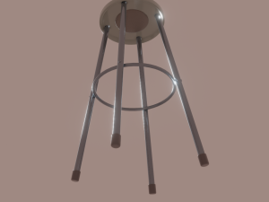 science stool 3D-Modell
