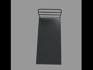 table cart Modèle 3D