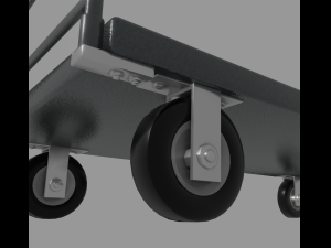 table cart Modèle 3D