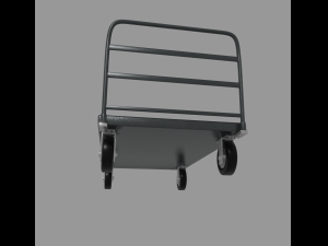 table cart Modèle 3D
