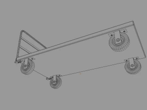 table cart 3D Model