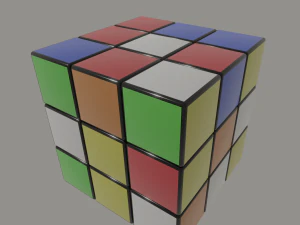 Zauberw&uuml;rfel 3D Modell