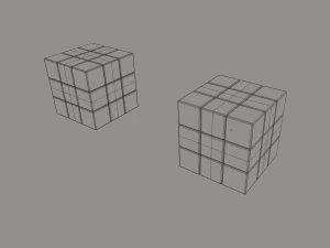 Zauberw&uuml;rfel 3D Modell