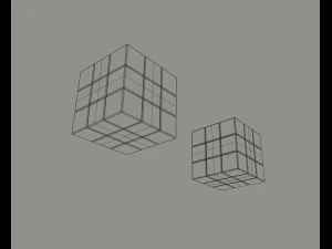 Zauberw&uuml;rfel 3D Modell