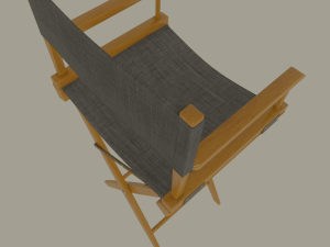 directors production chair 3D 모델