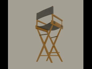 directors production chair 3D 모델