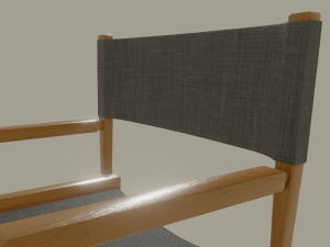 directors production chair 3D 모델