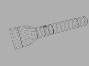 懐中電灯 3Dモデル