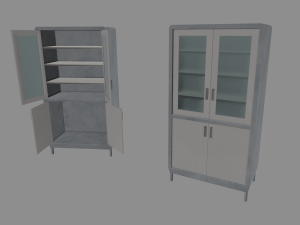 medical cabinet 3D Model