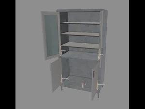 medical cabinet 3D Model
