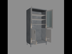 medical cabinet 3D Модель