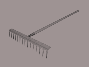 rake Model 3D