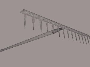 rake Model 3D