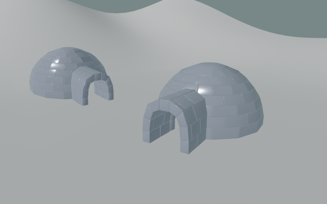 igloo Modèle 3D .c4d .max .obj .3ds .fbx .stl .blend 
