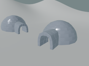 igloo 3D Model