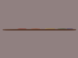 painting palette 3D Model