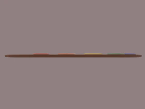 painting palette 3D Model