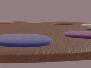 painting palette 3D Model