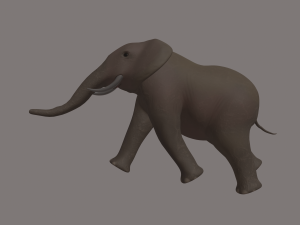 elephant 3Dモデル