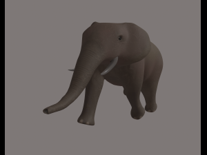 elephant 3Dモデル