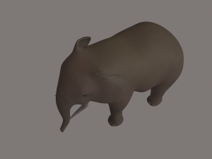 elephant 3Dモデル