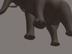 elephant 3Dモデル