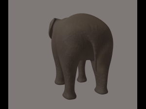 elephant 3Dモデル