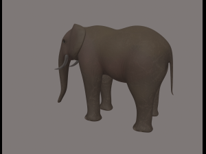 elephant 3Dモデル