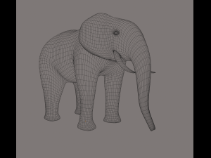 elephant 3Dモデル