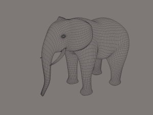 elephant 3Dモデル