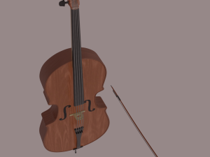 cello Modèle 3D