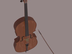 첼로 3D 모델