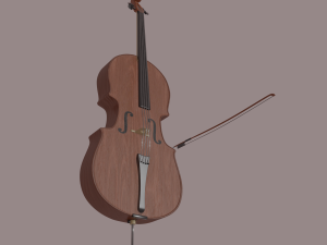 cello Modèle 3D