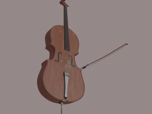 첼로 3D 모델