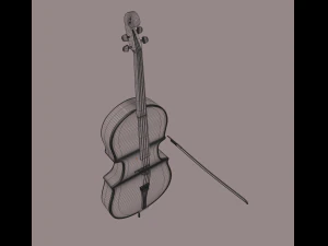 첼로 3D 모델