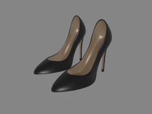 ऊँची एड़ी का जूता 3D मॉडल