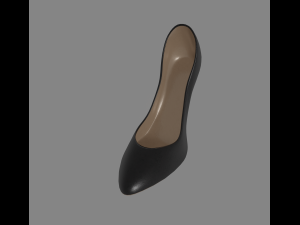 high heels shoe 3D 模型