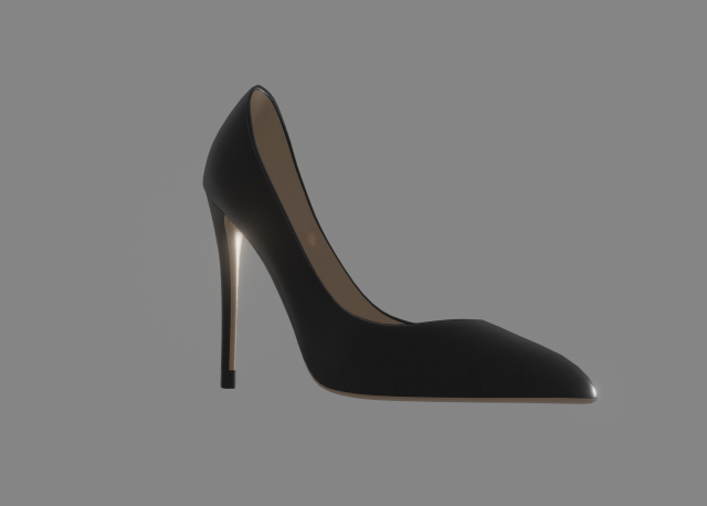 high heels shoe 3D Model in Clothing 3DExport