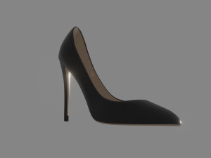 high heels shoe 3D 模型