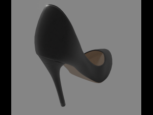 high heels shoe 3D 模型