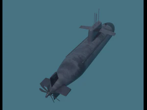 submarine 3D Model