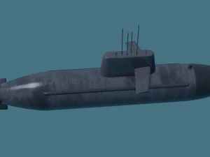submarine 3D Model