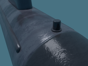 submarine Modello 3D